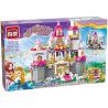 Enlighten 2612 Qman 2612 non  LÂU ĐÀI CỦA CÔNG CHÚA LEAH VÀ HOÀNG TỬ bộ đồ chơi xếp lắp ráp ghép mô hình Prinecess Leah PRINECESS LEAH ANGEL CASTLE CELEBRATION 938 khối