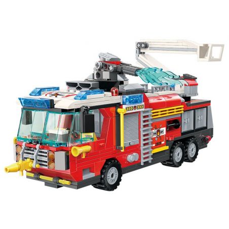 Enlighten 2809 Qman 2809 KEEPPLEY 2809 Xếp hình kiểu Lego FIRE RESCURE ...