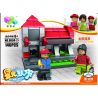 QIZHILE 60004 Xếp hình kiểu  MINI MODULAR Shop, Hotel, Zoo_Happy KTV, Library, Barber Shop, Model Karaoke, Thư Viện, Tiệm Cắt Tóc, Cửa Hàng, Khách Sạn 893 khối