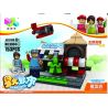 QIZHILE 60004 Xếp hình kiểu  MINI MODULAR Shop, Hotel, Zoo_Happy KTV, Library, Barber Shop, Model Karaoke, Thư Viện, Tiệm Cắt Tóc, Cửa Hàng, Khách Sạn 893 khối