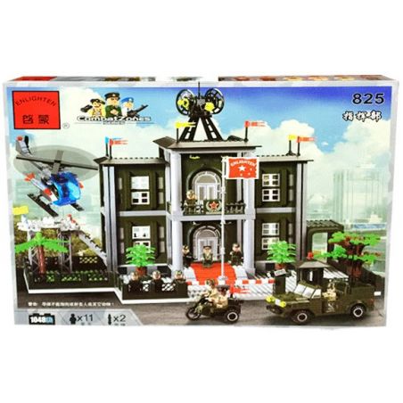 Enlighten 825 Qman 825 Xếp hình kiểu Lego MILITARY ARMY CombatZones ...