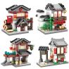 Kazi KY5005 5005 non  KHU PHỐ THƯƠNG MẠI ZHONG HUA bộ đồ chơi xếp lắp ráp ghép mô hình Mini Modular ZHONG HUA STREET COMMERCIAL Đường Phố Thu Nhỏ 617 khối