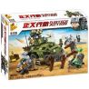 PanlosBrick 631007 Panlos Brick 631007 non  XE TĂNG BẮN TÊN LỬA 0-07 bộ đồ chơi xếp lắp ráp ghép mô hình Justice Action Thi Hành Công Lý 616 khối