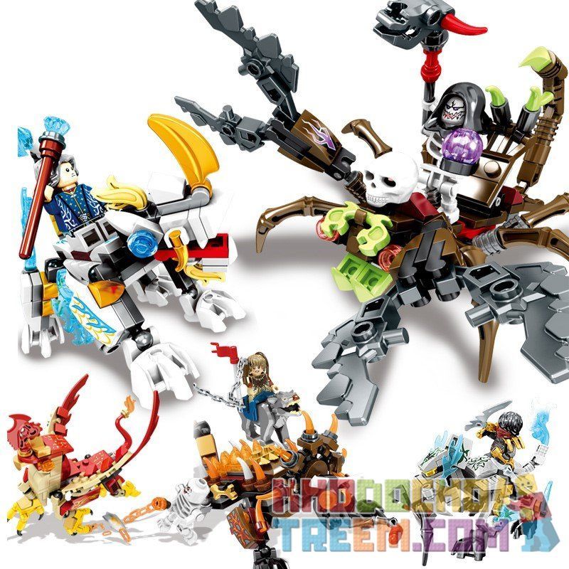 SEMBO SD3200 3200 Xếp hình kiểu Lego CHRONICLES OF THE GHOSTLY TRIBE Knights And Skeleton Lord War Cuộc Chiến Của Các Kỵ Binh Và Bộ Xương Quỷ 828 khối