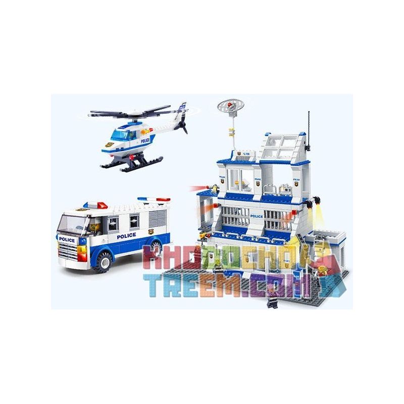 JIE STAR 20024 Xếp hình kiểu  CITY Police City Guard Team Đội Cảnh Vệ Thành Phố 612 khối