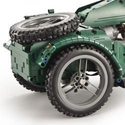 DOUBLEE CADA C51021 51021 Xếp hình kiểu Lego TECHNIC World War II Military Motorcycle Xe Gắn Máy Quân Sự Thế Chiến Thứ Hai 629 khối điều khiển từ xa