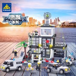 Kazi KY6725 6725 non  TRỤ SỞ CẢNH SÁT bộ đồ chơi xếp lắp ráp ghép mô hình City POLICE Thành Phố 631 khối Kazi KY6725 6725 non  TRỤ SỞ CẢNH SÁT bộ đồ chơi xếp lắp ráp ghép mô hình City POLICE Thành Phố 631 khối