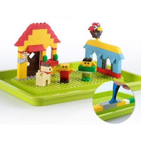 WANGE DR.LUCK 8100 non  SÁNG TẠO THẾ GIỚI CỦA BÉ bộ đồ chơi xếp lắp ráp ghép mô hình Dacta DESIGNER Học Tập 625 khối