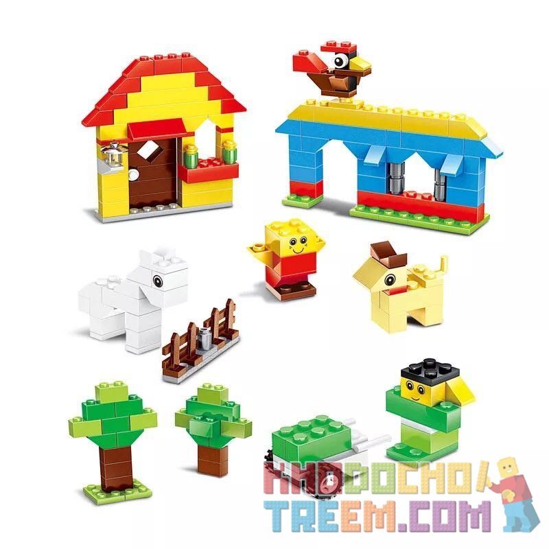 WANGE DR.LUCK 58231 non  THỎA SỨC SÁNG TẠO VỚI CÁC KHỐI NHỎ bộ đồ chơi xếp lắp ráp ghép mô hình Dacta DESIGNER Học Tập 625 khối