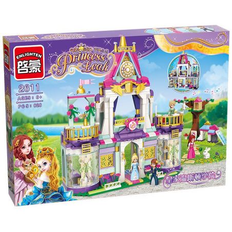 Enlighten 2611 Qman 2611 non  TRƯỜNG HỌC HOÀNG GIA CỦA CÔNG CHÚA LEIA bộ đồ chơi xếp lắp ráp ghép mô hình  ROYAL WISDOM SCHOOL Các Bạn Gái 626 khối