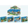 PanlosBrick 662004 662004A 662004B 662004C 662004D Panlos Brick 662004 662004A 662004B 662004C 662004D non  4 BỘ XẾP HÌNH THÁM HIỂM NHỎ bộ đồ chơi xếp lắp ráp ghép mô hình Wars Ring MOBIS WARSRING Nhẫn Chiến Đấu 625 khối