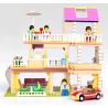 WANGE 47211N Xếp hình kiểu   3-floor House Ngôi Nhà Ba Tầng 621 khối