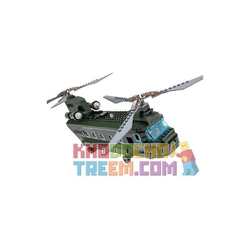 Kazi KY84009 84009 non  MÁY BAY VẬN TẢI QUÂN SỰ bộ đồ chơi xếp lắp ráp ghép mô hình Field Army FIELD ARMY CHINUK MILITARY HELICOPTER Chiến Trường 622 khối Kazi KY84009 84009 non  MÁY BAY VẬN TẢI QUÂN SỰ bộ đồ chơi xếp lắp ráp ghép mô hình Field Army FIELD ARMY CHINUK MILITARY HELICOPTER Chiến Trường 622 khối