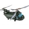 Kazi KY84009 84009 non  MÁY BAY VẬN TẢI QUÂN SỰ bộ đồ chơi xếp lắp ráp ghép mô hình Field Army FIELD ARMY CHINUK MILITARY HELICOPTER Chiến Trường 622 khối