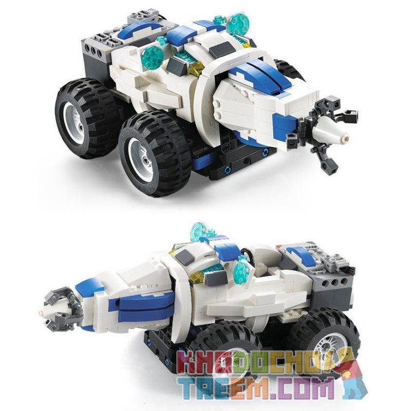 DOUBLEE CADA C51028 51028 non  ROBOT MÁY KHOAN bộ đồ chơi xếp lắp ráp ghép mô hình  DADA Kỹ Thuật Công Nghệ Cao Mô Hình Phương Tiện 606 khối