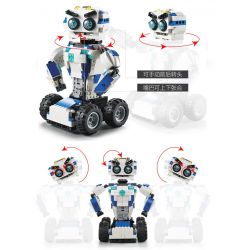 DOUBLEE CADA C51028 51028 Xếp hình kiểu Lego TECHNIC DADA Remote Control Robot, Drilling Robot Máy Khoan 606 khối điều khiển từ xa