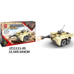 LE DI PIN 11111 Xếp hình kiểu  MILITARY ARMY 6 In 1 World War II Tank 6 Trong 1 Xe Tăng Thế Chiến Thứ 2 604 khối