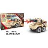 LE DI PIN 11111 Xếp hình kiểu  MILITARY ARMY 6 In 1 World War II Tank 6 Trong 1 Xe Tăng Thế Chiến Thứ 2 604 khối