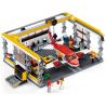 SLUBAN M38-B0372 B0372 0372 M38B0372 38-B0372 non  XƯỞNG SỬA CHỮA MÁY BAY bộ đồ chơi xếp lắp ráp ghép mô hình City AVIATION Thành Phố 599 khối