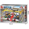 SLUBAN M38-B0372 B0372 0372 M38B0372 38-B0372 non  XƯỞNG SỬA CHỮA MÁY BAY bộ đồ chơi xếp lắp ráp ghép mô hình City AVIATION Thành Phố 599 khối