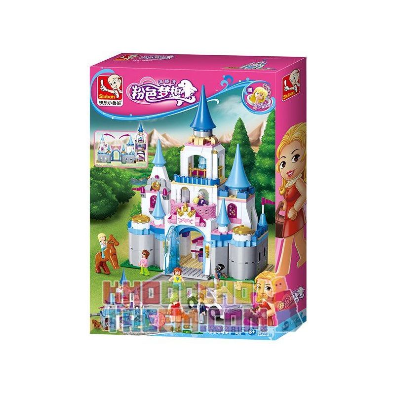 SLUBAN M38-B0610 B0610 0610 M38B0610 38-B0610 non  LÂU ĐÀI CỦA SAPPHIRE bộ đồ chơi xếp lắp ráp ghép mô hình Girl's Dream SAPPHIRE CASTLE Giấc Mơ Con Gái 815 khối SLUBAN M38-B0610 B0610 0610 M38B0610 38-B0610 non  LÂU ĐÀI CỦA SAPPHIRE bộ đồ chơi xếp lắp ráp ghép mô hình Girl's Dream SAPPHIRE CASTLE Giấc Mơ Con Gái 815 khối