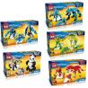 Enlighten 1403 Qman 1403 non  ĐỘNG VẬT BIẾN HÌNH CÓ THỂ KẾT HỢP THÀNH NGƯỜI MÁY KHỔNG LỒ bộ đồ chơi xếp lắp ráp ghép mô hình Transformers VARIANT SERIES SPACE WAR Robot Đại Chiến Người Máy Biến Hình 809 khối