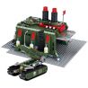Kazi KY81008 81008 non  NHÀ MÁY SẢN XUẤT VŨ KHÍ bộ đồ chơi xếp lắp ráp ghép mô hình Red Alert 3 RED ALERT 3 WAR FACTORY Báo Động Đỏ 3 794 khối