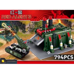 Kazi KY81008 81008 non  NHÀ MÁY SẢN XUẤT VŨ KHÍ bộ đồ chơi xếp lắp ráp ghép mô hình Red Alert 3 RED ALERT 3 WAR FACTORY Báo Động Đỏ 3 794 khối