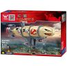 Kazi KY81017 81017 non  KINH KHÍ CẦU QUÂN SỰ bộ đồ chơi xếp lắp ráp ghép mô hình Red Alert 3 RED ALERT 3 KIROV AIRSHIP Báo Động Đỏ 3 795 khối