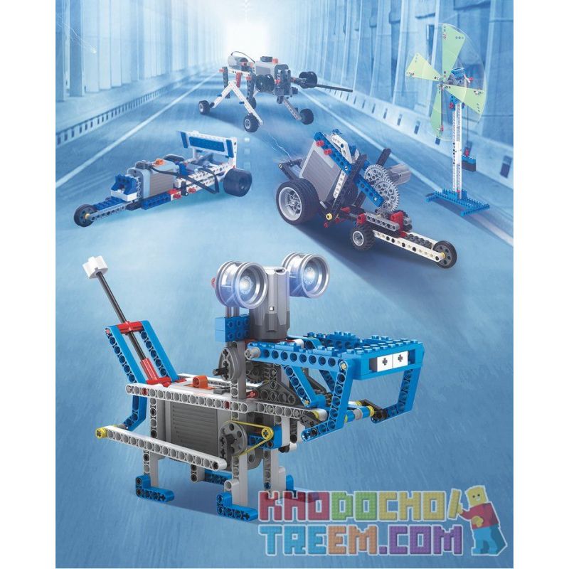 Kazi KJ30020 30020 non  ĐỘNG CƠ PIN bộ đồ chơi xếp lắp ráp ghép mô hình  EP1 Kỹ Thuật Công Nghệ Cao Mô Hình Phương Tiện 800 khối