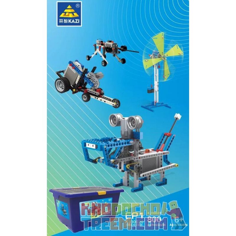 Kazi KJ30020 30020 non  ĐỘNG CƠ PIN bộ đồ chơi xếp lắp ráp ghép mô hình  EP1 Kỹ Thuật Công Nghệ Cao Mô Hình Phương Tiện 800 khối