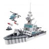 Winner 8033 non  TÀU TÊN LỬA bộ đồ chơi xếp lắp ráp ghép mô hình Military Army WHITE SHARK Quân Sự Bộ Đội 766 khối