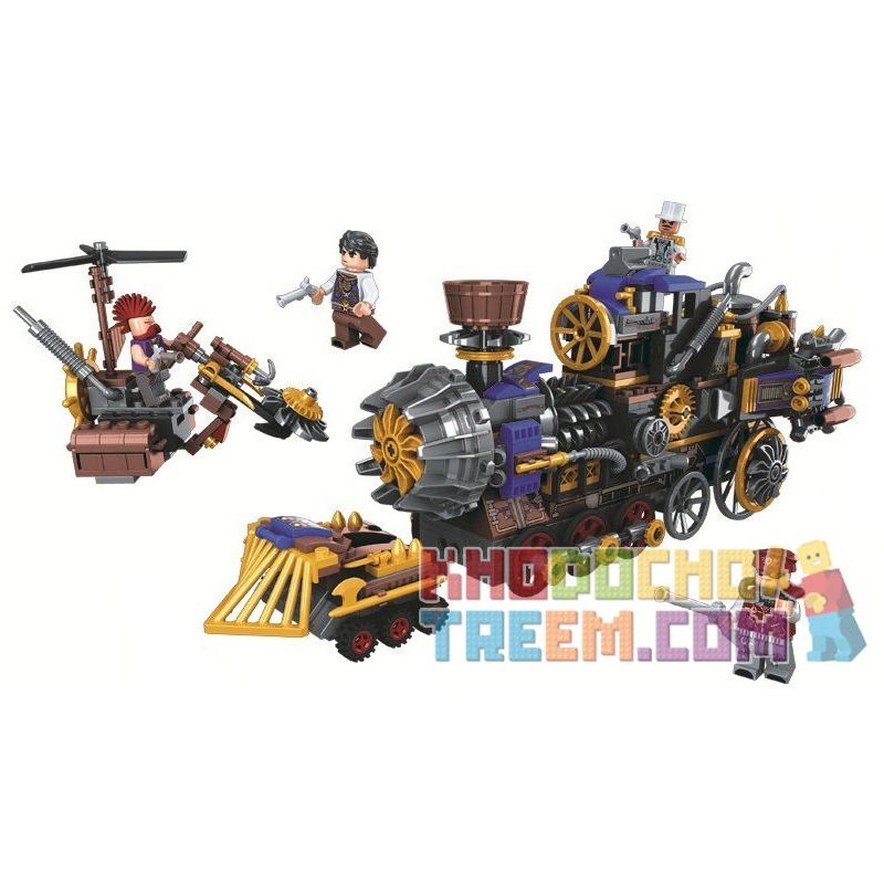 Winner 8043 non  TẤN CÔNG TÀU HƠI NƯỚC bộ đồ chơi xếp lắp ráp ghép mô hình The Age Of Steam STEAMAGE THE TRAIN Thời Đại Hơi Nước 543 khối Winner 8043 non  TẤN CÔNG TÀU HƠI NƯỚC bộ đồ chơi xếp lắp ráp ghép mô hình The Age Of Steam STEAMAGE THE TRAIN Thời Đại Hơi Nước 543 khối