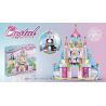 XINGBAO XB-12019 12019 XB12019 non  LÂU ĐÀI CỦA CÔNG CHÚA bộ đồ chơi xếp lắp ráp ghép mô hình Castal Princess CASTAL PEINCESS PEINCESS CASTLE Công Chúa Castal 540 khối