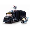 SLUBAN M38-B0659 B0659 0659 M38B0659 38-B0659 non  NHỮNG PHƯƠNG TIỆN CHUYÊN DỤNG CỦA CẢNH SÁT bộ đồ chơi xếp lắp ráp ghép mô hình Police POLICE COMMAND VEHICLE 540 khối