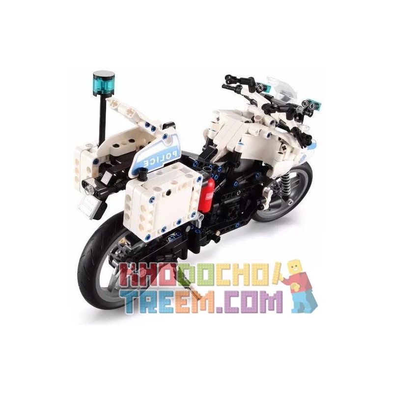 DOUBLEE CADA C51023 51023 non  XE MÁY CẢNH SÁT bộ đồ chơi xếp lắp ráp ghép mô hình  POLICE MOTORCYCLE Kỹ Thuật Công Nghệ Cao Mô Hình Phương Tiện 539 khối DOUBLEE CADA C51023 51023 non  XE MÁY CẢNH SÁT bộ đồ chơi xếp lắp ráp ghép mô hình  POLICE MOTORCYCLE Kỹ Thuật Công Nghệ Cao Mô Hình Phương Tiện 539 khối