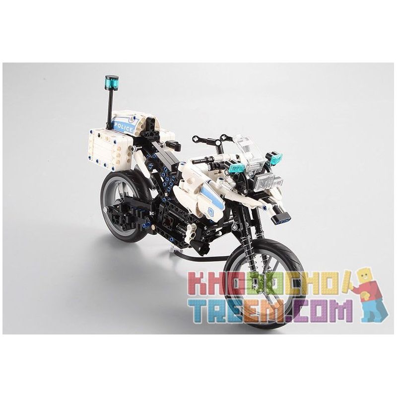 DOUBLEE CADA C51023 51023 non  XE MÁY CẢNH SÁT bộ đồ chơi xếp lắp ráp ghép mô hình  POLICE MOTORCYCLE Kỹ Thuật Công Nghệ Cao Mô Hình Phương Tiện 539 khối DOUBLEE CADA C51023 51023 non  XE MÁY CẢNH SÁT bộ đồ chơi xếp lắp ráp ghép mô hình  POLICE MOTORCYCLE Kỹ Thuật Công Nghệ Cao Mô Hình Phương Tiện 539 khối