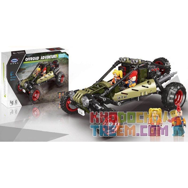 XINGBAO XB-03033 03033 XB03033 non  SIÊU XE OFFROAD bộ đồ chơi xếp lắp ráp ghép mô hình Offroad Adventure SUPER OFFROAD ADVENTURE Đua Địa Hình 537 khối XINGBAO XB-03033 03033 XB03033 non  SIÊU XE OFFROAD bộ đồ chơi xếp lắp ráp ghép mô hình Offroad Adventure SUPER OFFROAD ADVENTURE Đua Địa Hình 537 khối