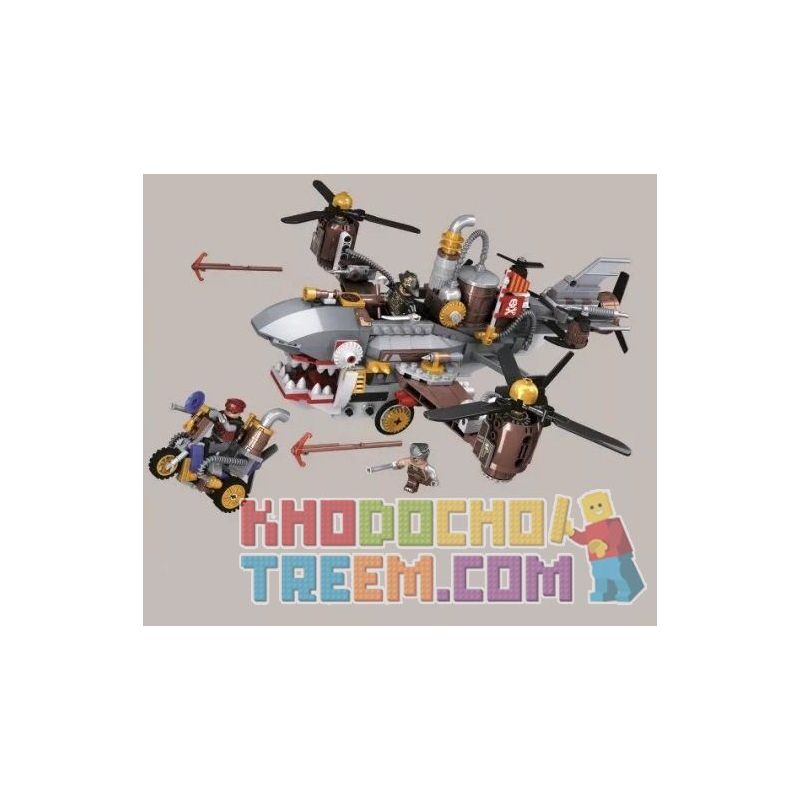 Winner 8038 non  TÀU CÁ MẬP bộ đồ chơi xếp lắp ráp ghép mô hình The Age Of Steam STEAMAGE THE SHARK AIRCRAFT Thời Đại Hơi Nước 536 khối Winner 8038 non  TÀU CÁ MẬP bộ đồ chơi xếp lắp ráp ghép mô hình The Age Of Steam STEAMAGE THE SHARK AIRCRAFT Thời Đại Hơi Nước 536 khối