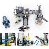 Kazi KY6726 6726 non  CĂN CỨ TRÊN BIỂN CỦA CẢNH SÁT bộ đồ chơi xếp lắp ráp ghép mô hình City POLICE Thành Phố 536 khối