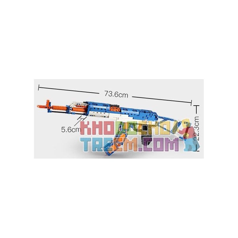 DOUBLEE CADA C81001 81001 non  SÚNG TRƯỜNG TỰ ĐỘNG KALASHNIKOV bộ đồ chơi xếp lắp ráp ghép mô hình  BLOCK GUN AK-47 ASSAULT RIFLE Kỹ Thuật Công Nghệ Cao Mô Hình Phương Tiện 498 khối DOUBLEE CADA C81001 81001 non  SÚNG TRƯỜNG TỰ ĐỘNG KALASHNIKOV bộ đồ chơi xếp lắp ráp ghép mô hình  BLOCK GUN AK-47 ASSAULT RIFLE Kỹ Thuật Công Nghệ Cao Mô Hình Phương Tiện 498 khối