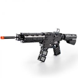 DOUBLEE CADA C81005 81005 Xếp hình kiểu Lego TECHNIC M4A1 Assault Rifle Súng Trường Tấn Công 621 khối