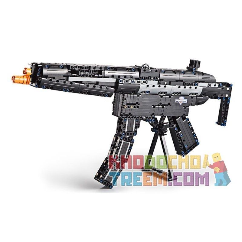 DOUBLEE CADA C81006 81006 Xếp hình kiểu Lego TECHNIC MP5 Submachine Gun Súng Tiểu Liên Heckler & Koch MP5 617 khối