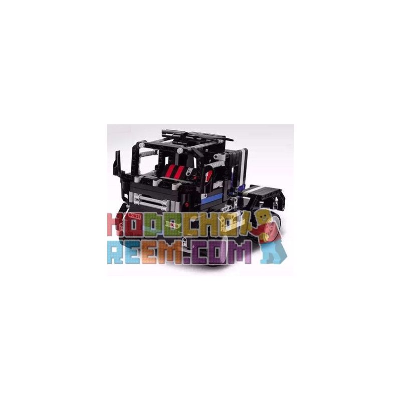 QIZHILE 6506 Xếp hình kiểu Lego TECHNIC Remote Control Tractor Xe đầu Kéo điều Khiển Từ Xa 561 khối