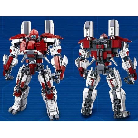 SLUBAN M38-B0726D B0726D 0726D M38B0726D 38-B0726D non  NGƯỜI MÁY KHỔNG LỒ bộ đồ chơi xếp lắp ráp ghép mô hình Pacific Rim PACIFIC RIM GUARFIAN BRAVO Siêu Đại Chiến 512 khối