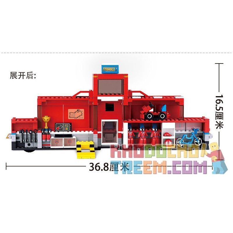SLUBAN M38-B0375 B0375 0375 M38B0375 38-B0375 non  BỘ LẮP RÁP XE BUS CÓ THỂ CHUYỂN THÀNH TRẠM DỪNG NGHỈ PIT STOP TRONG ĐUA CÔNG THỨC 1 bộ đồ chơi xếp lắp ráp ghép mô hình Speed Champions Racing Cars FORMULA CAR F1 TEAM TRUCK Đua Xe Công Thức 557 khối