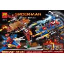 LELE 34013A 34013B 34013 non Lego CUỘC CHIẾN CỦA NGƯỜI NHỆN bộ đồ chơi xếp lắp ráp ghép mô hình Super Heroes SPIDERMAN Siêu Nhân Anh Hùng 507 khối