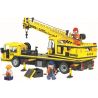 IBLOCK PL-920-110 920-110 PL920-110 Winner 7079 non  CẦN CẨU VÀNG bộ đồ chơi xếp lắp ráp ghép mô hình City LITTLE ENGINEERS Thành Phố 507 khối