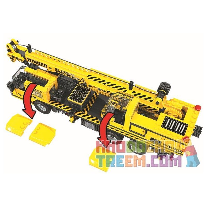 IBLOCK PL-920-110 920-110 PL920-110 Winner 7079 non  CẦN CẨU VÀNG bộ đồ chơi xếp lắp ráp ghép mô hình City LITTLE ENGINEERS Thành Phố 507 khối IBLOCK PL-920-110 920-110 PL920-110 Winner 7079 non  CẦN CẨU VÀNG bộ đồ chơi xếp lắp ráp ghép mô hình City LITTLE ENGINEERS Thành Phố 507 khối