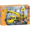IBLOCK PL-920-110 920-110 PL920-110 Winner 7079 non  CẦN CẨU VÀNG bộ đồ chơi xếp lắp ráp ghép mô hình City LITTLE ENGINEERS Thành Phố 507 khối